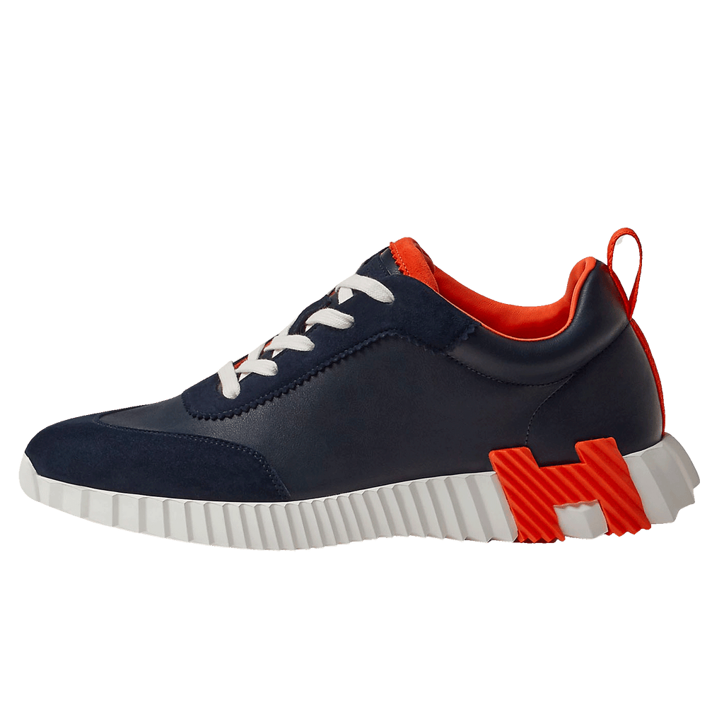 Hermès Paris Bouncing Sneaker 'Marine/Orange' - Kick Game