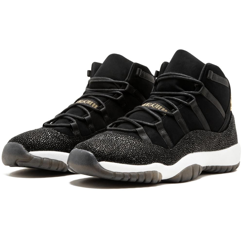 Air Jordan 11 HC Heiress GG Black-Metallic Gold - Kick Game