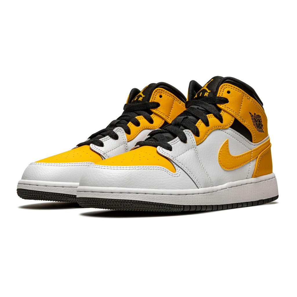 Air Jordan 1 Mid GS 'University Gold' - Kick Game