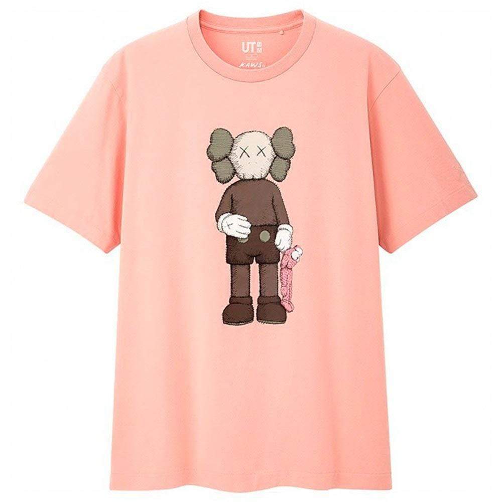 KAWS x Uniqlo Companion Tee Pink - Kick Game