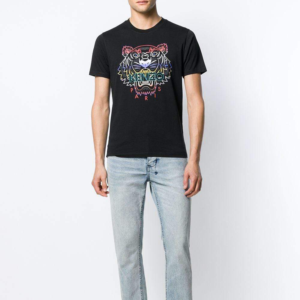 Kenzo Tiger head T-Shirt 'Black' - Kick Game