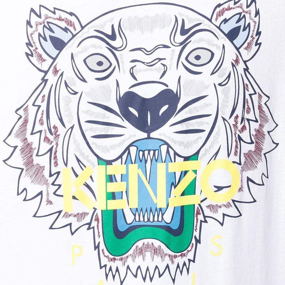 Kenzo Tiger T-Shirt 'White' - Kick Game