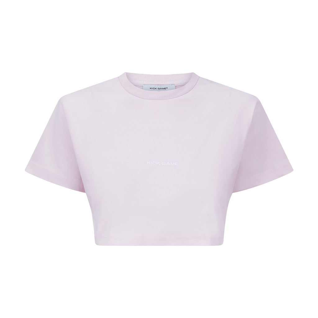 Kick Game Logo T-Shirt 'Cropped Tee' - Kick Game