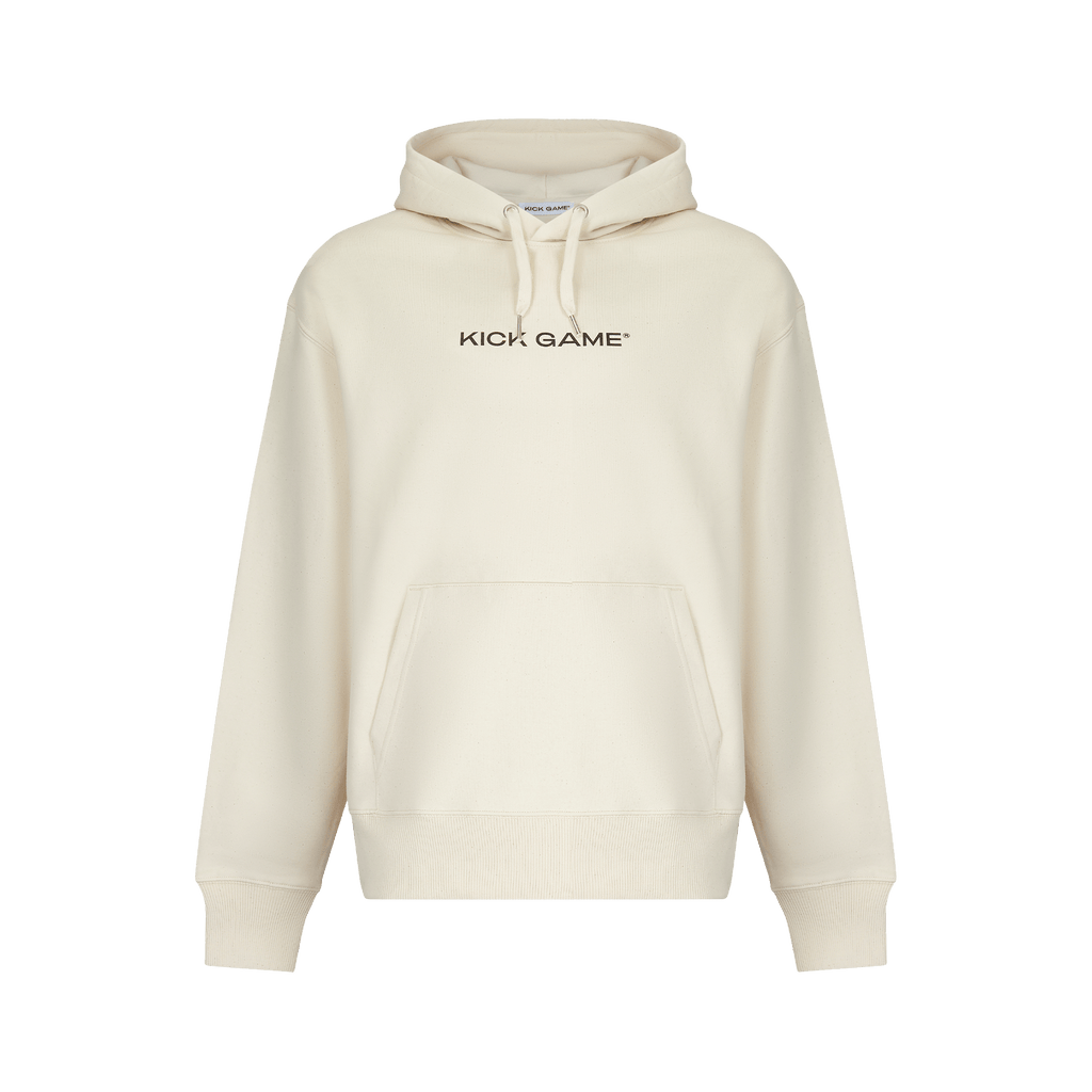 Kick Game Logo Hoodie 'Natural' - Kick Game