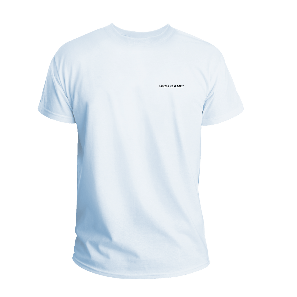 Kick Game Logo T-Shirt 'Light Blue' - Kick Game
