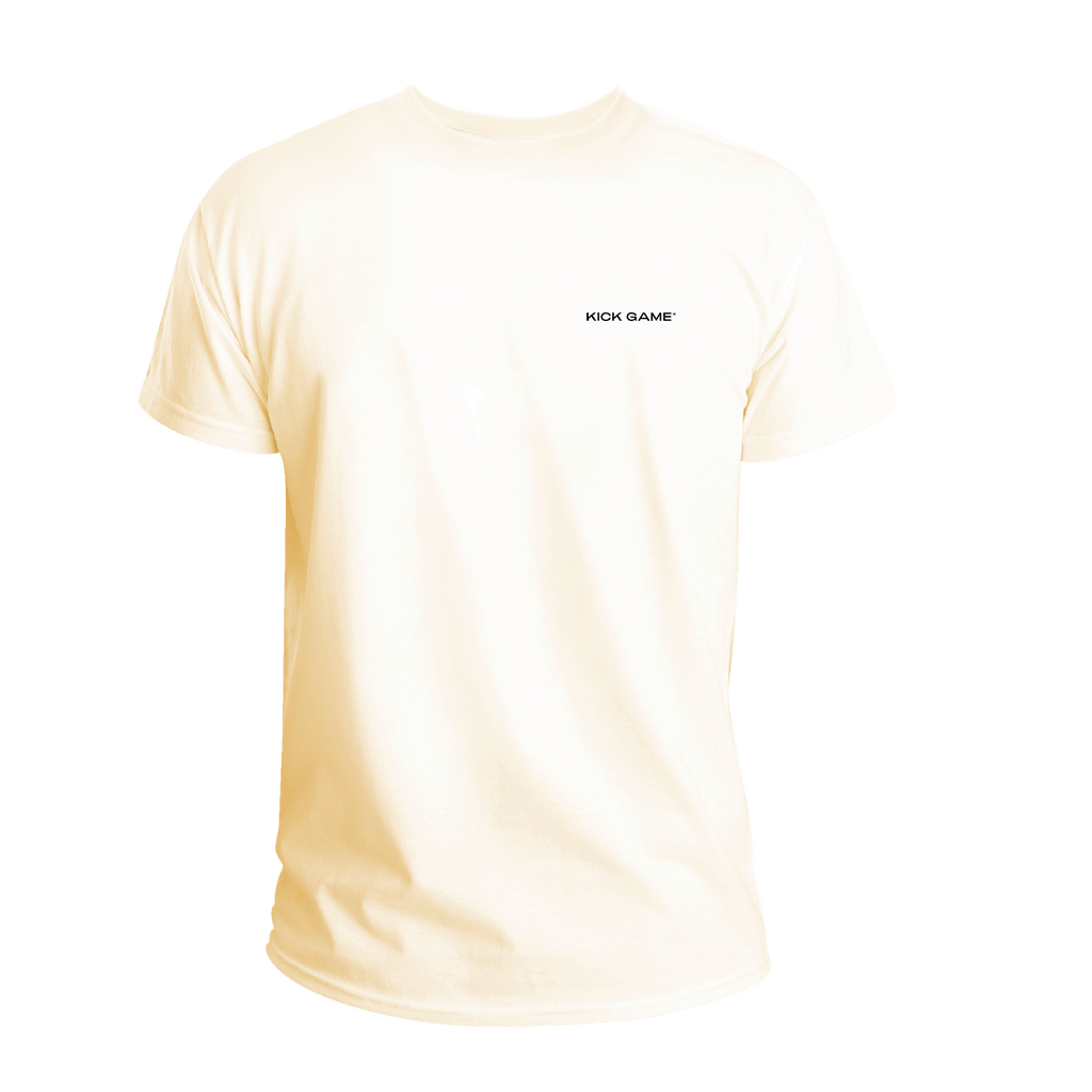 Kick Game Logo T-Shirt 'Natural' - Kick Game