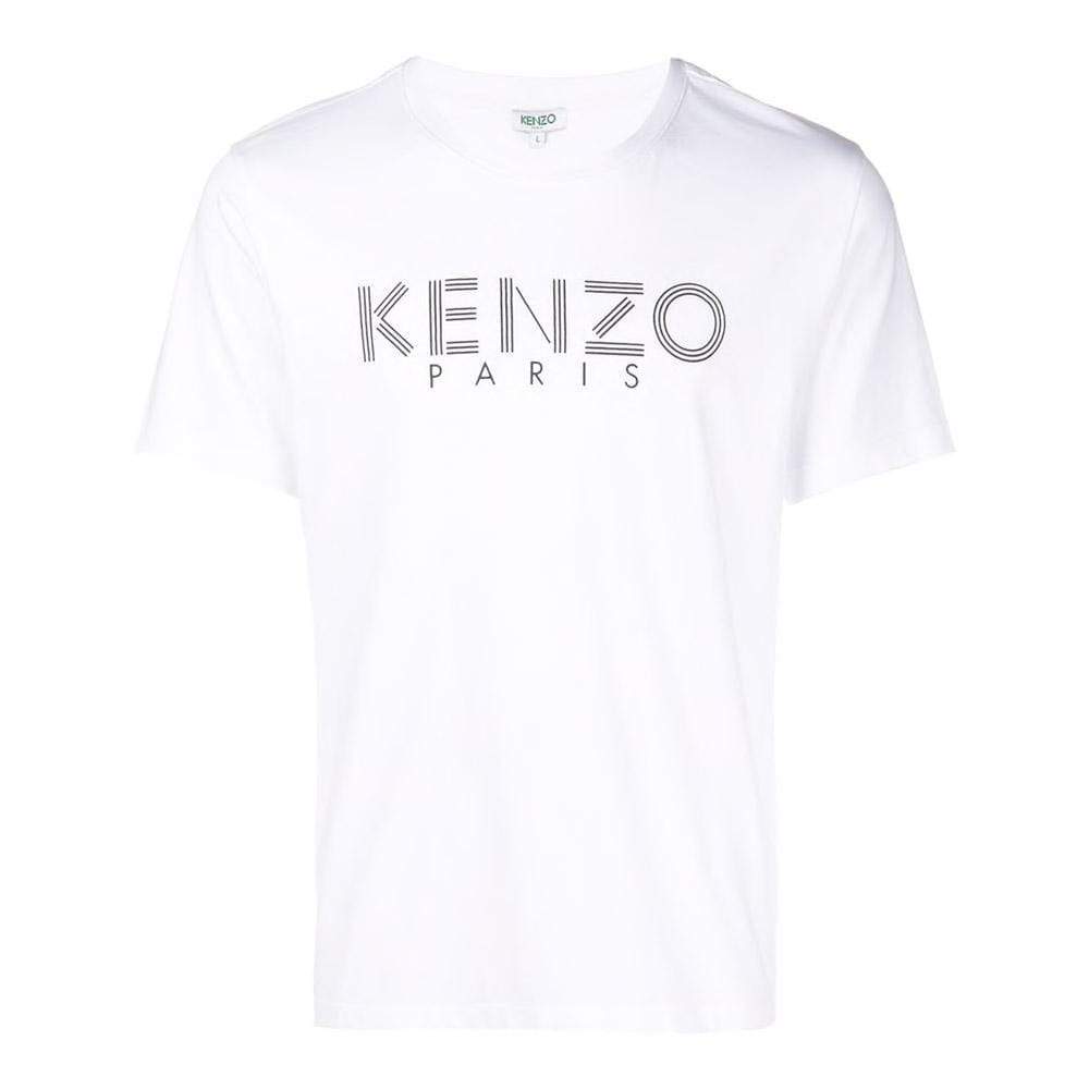 Kenzo Logo T-Shirt White - Kick Game