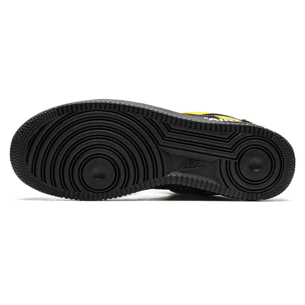 Louis Vuitton Nike Air Force 1 Low By Virgil Abloh Black Metallic Silver - Kick Game