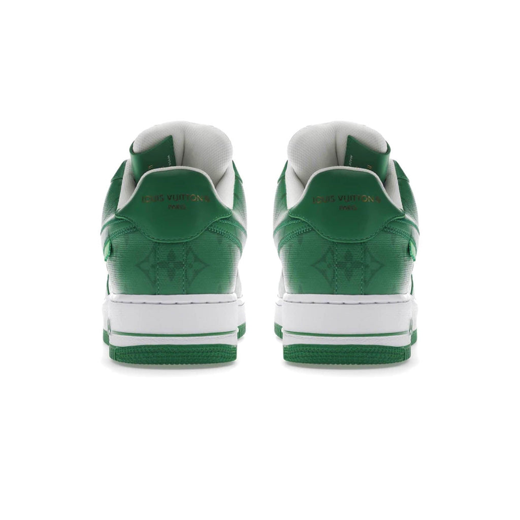 Louis Vuitton Nike Air Force 1 Low By Virgil Abloh White Green - Kick Game