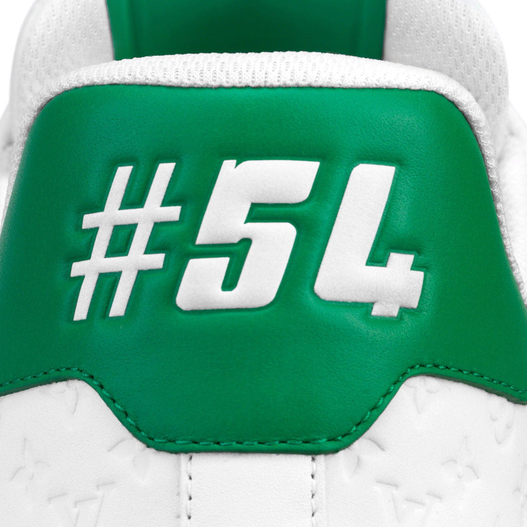 Louis Vuitton Trainer Low White Green - Kick Game