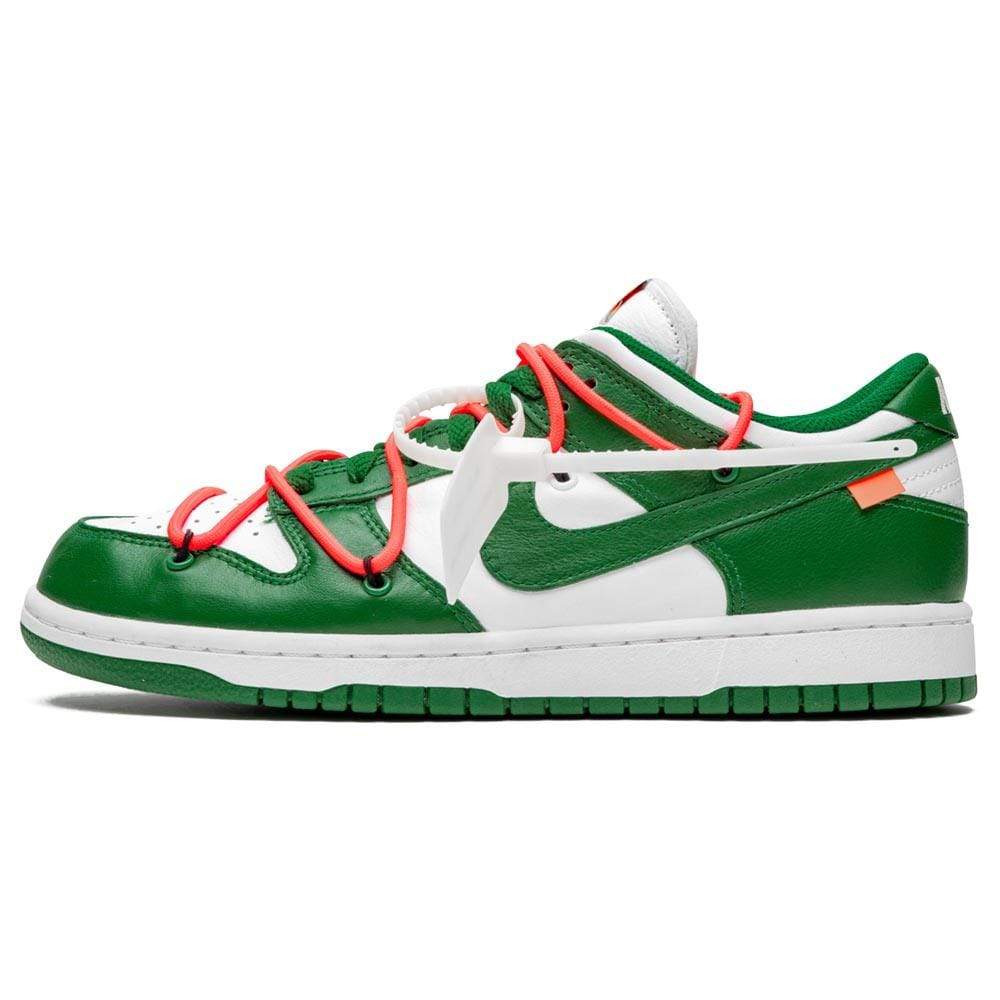 OFF-WHITE x Nike Dunk Low 'Pine Green' - Kick Game