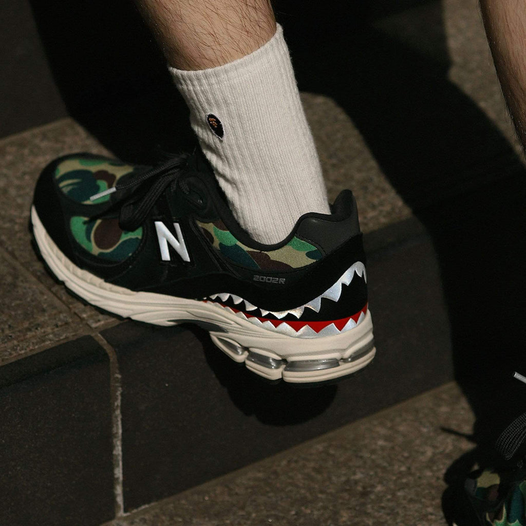 BAPE x 2002R 'Apes Together Strong - Black Camo' - Kick Game
