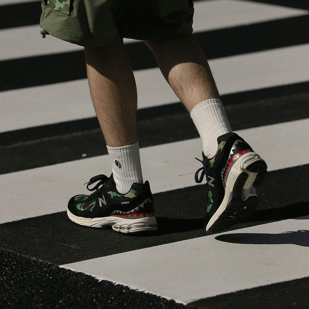 BAPE x 2002R 'Apes Together Strong - Black Camo' - Kick Game
