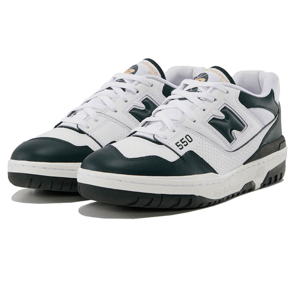 New Balance 550 'White Dark Green' - Kick Game