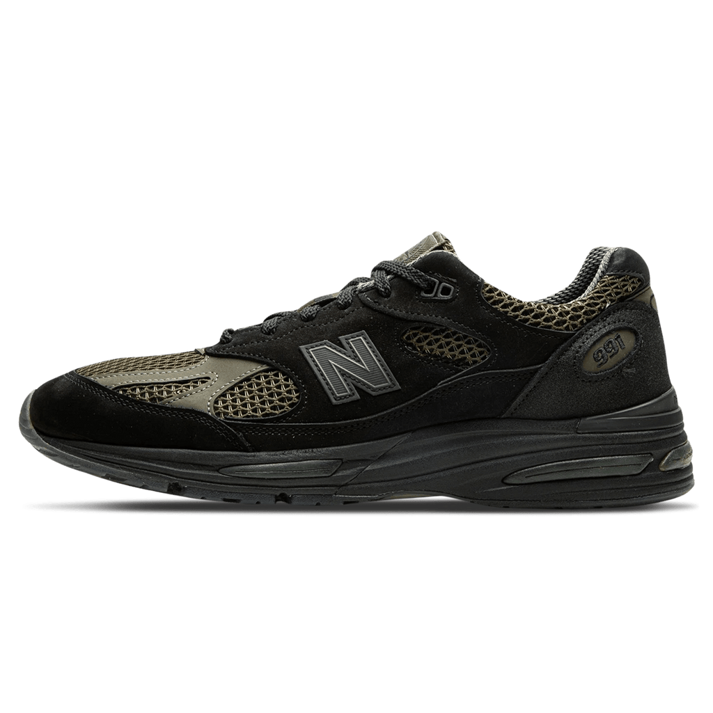 New Balance 991v2 Made in England x Stone Island 'Black' - Kick Game