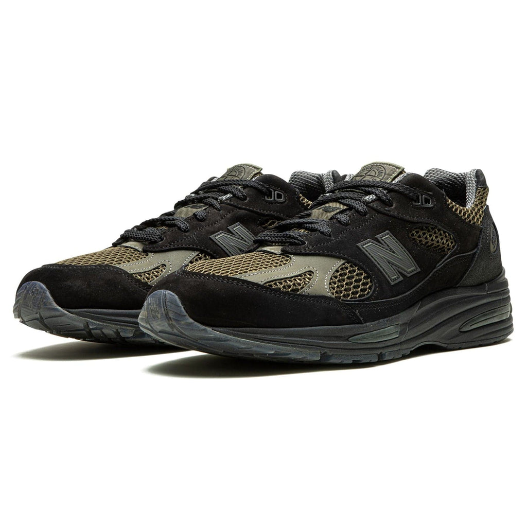 New Balance 991v2 Made in England x Stone Island 'Black' - Kick Game