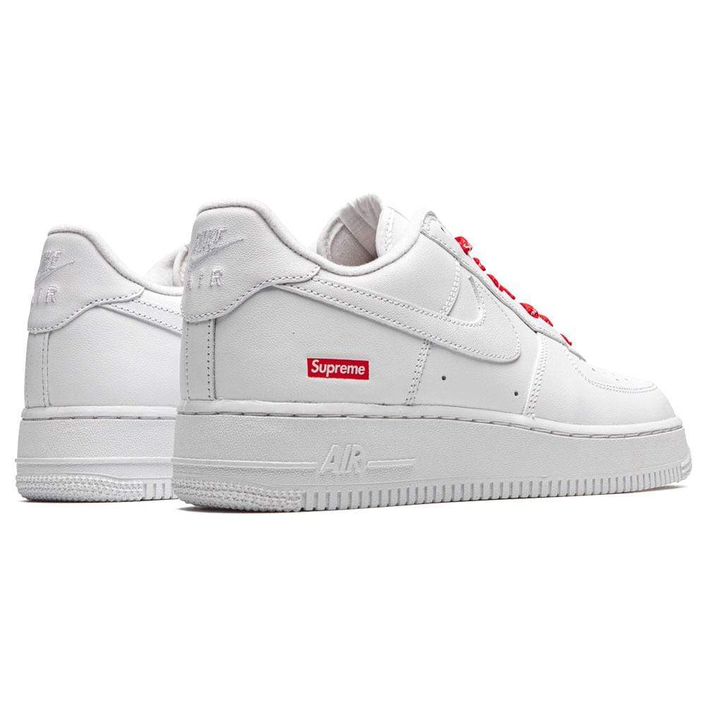 Supreme x Nike Air Force 1 Low 'Box Logo - White' - Kick Game