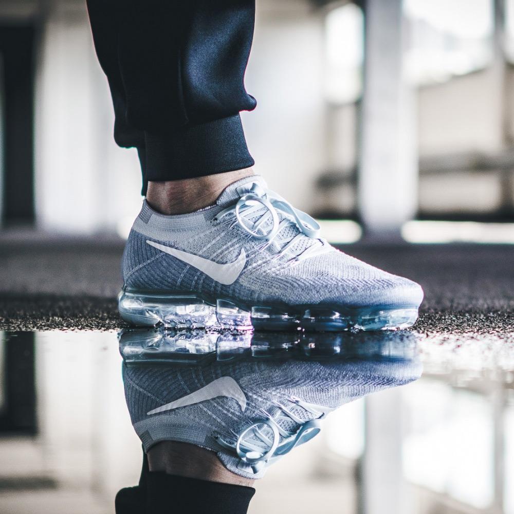 Nike Air Vapormax Flyknit Pure Platinum-White - Kick Game