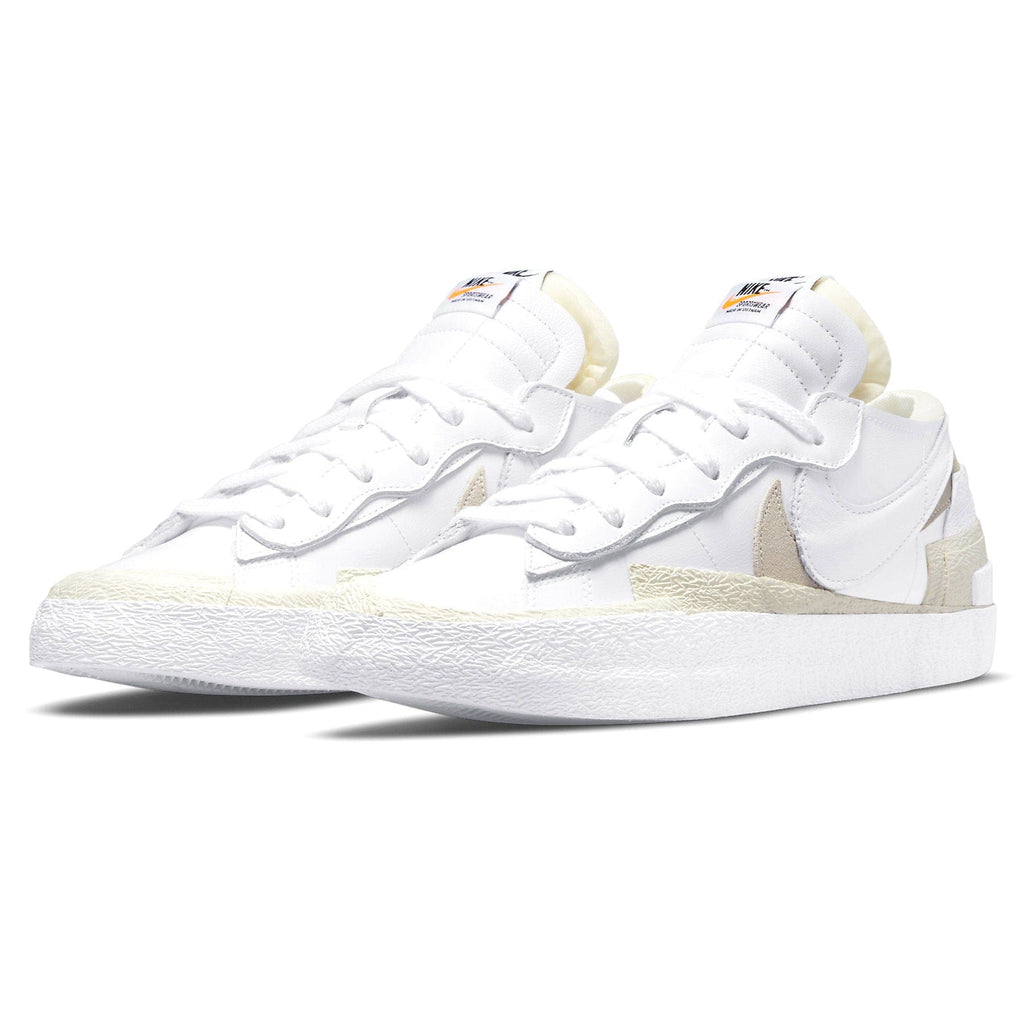 Kaws x sacai x Blazer Low 'White Patent' - Kick Game