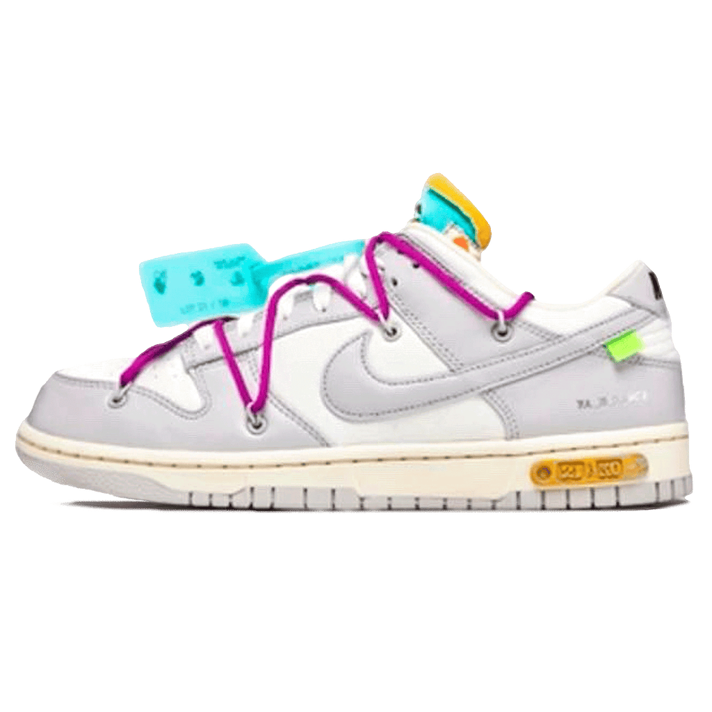 Off-White x Nike Dunk Low 'Lot 21 of 50' - Kick Game