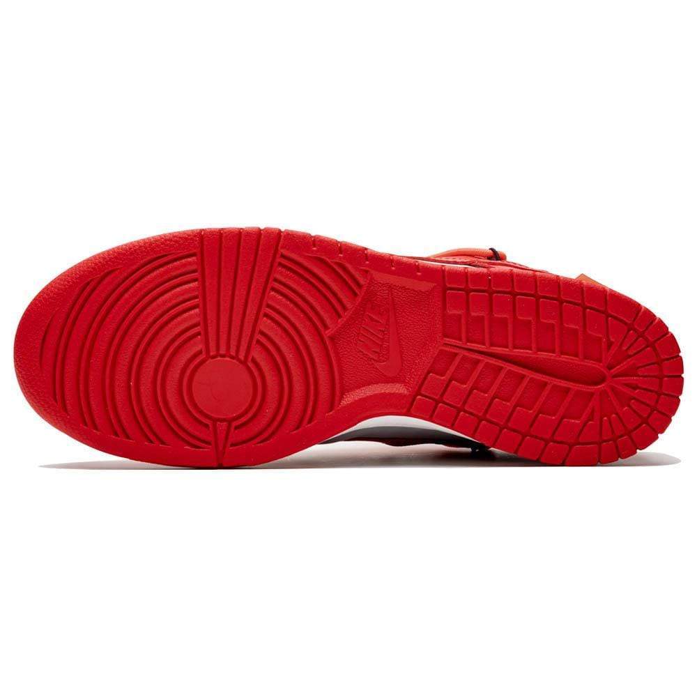 OFF-WHITE x Nike Dunk Low 'University Red' - Kick Game