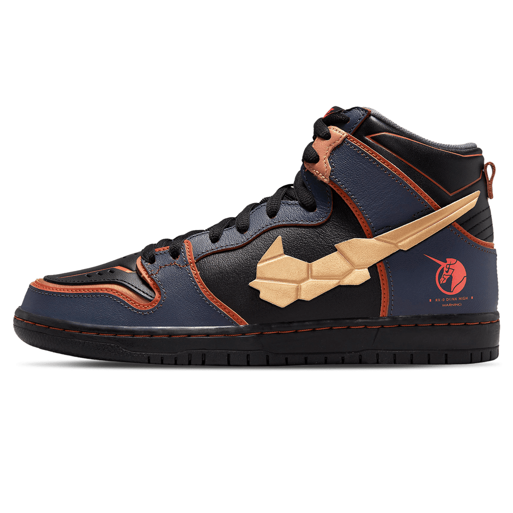 Gundam x Nike Dunk High SB 'Project Unicorn - Banshee Norn' - Kick Game