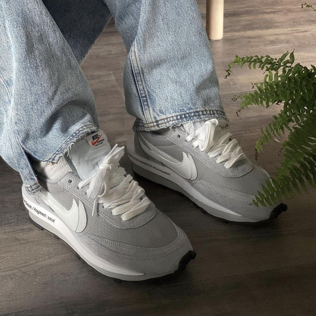 Fragment Design x sacai x Nike LDV Waffle 'Light Smoke Grey' - Kick Game