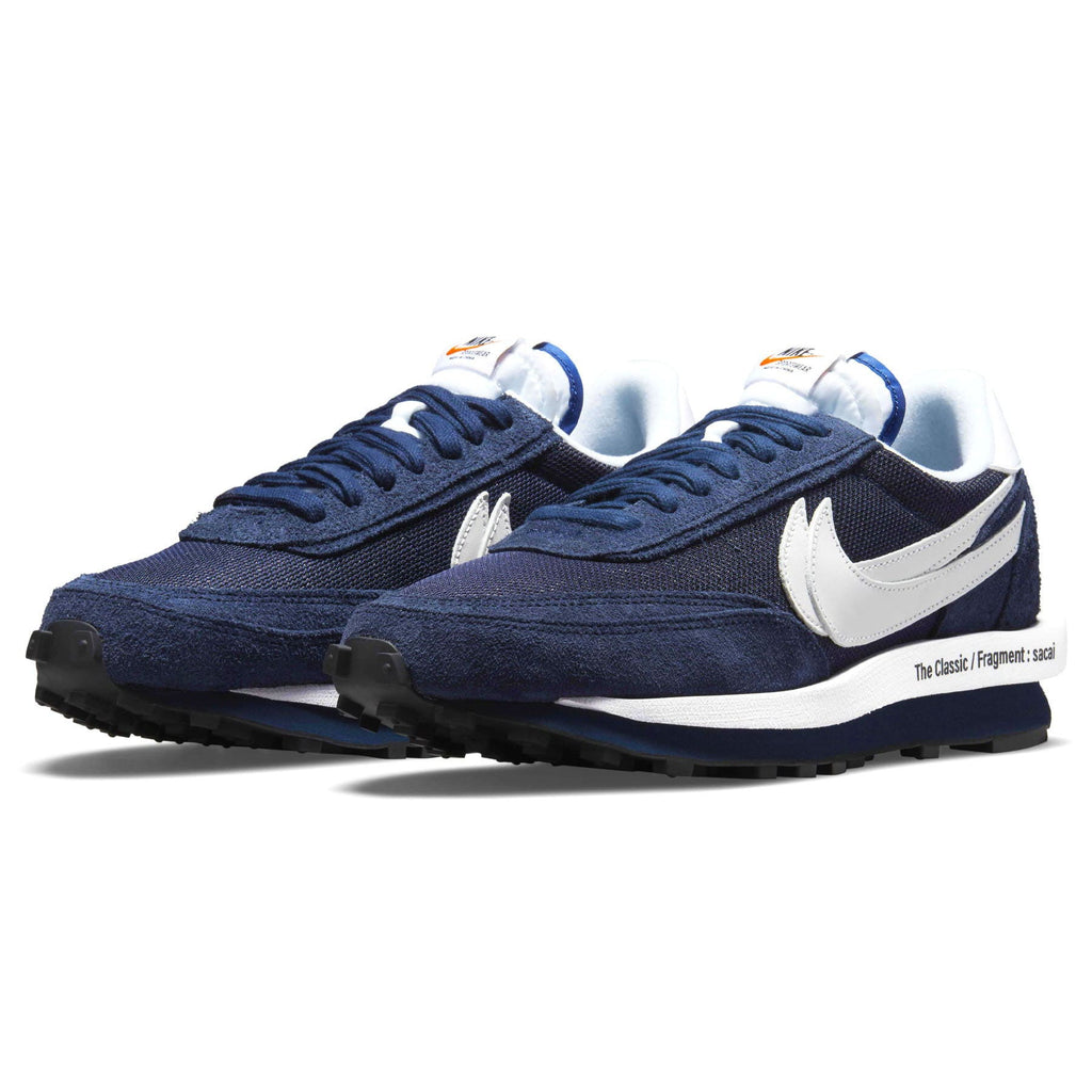 Fragment Design x sacai x Nike LDV Waffle 'Blackened Blue' - Kick Game