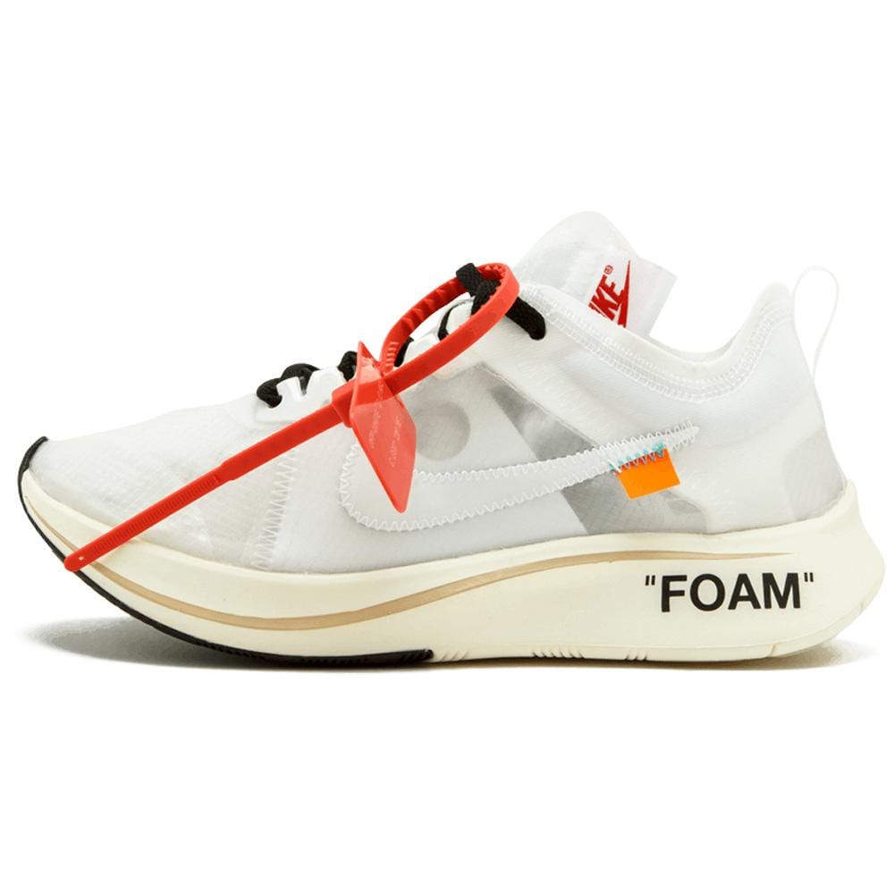 OFF-WHITE x Nike Zoom Fly "White-White-Muslin" - Kick Game