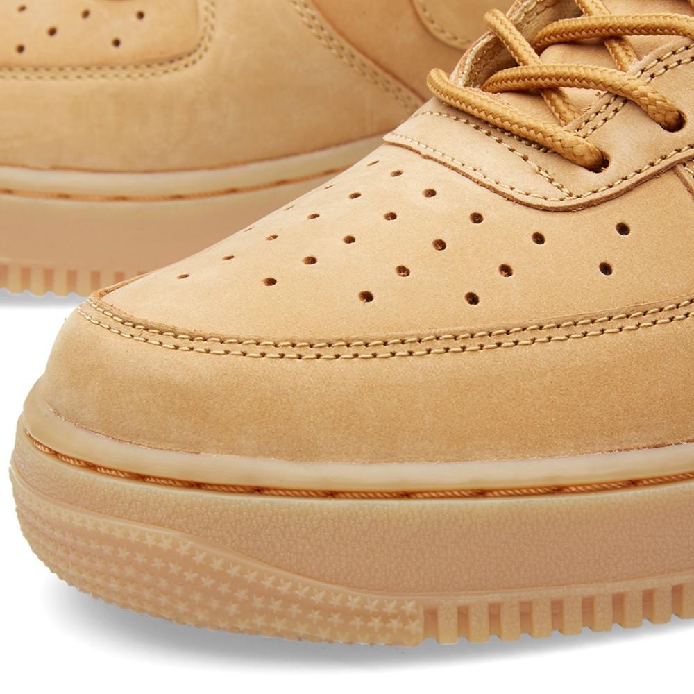 NIKE AIR FORCE 1 HIGH '07 LV8 Flax & Outdoor Green - Kick Game