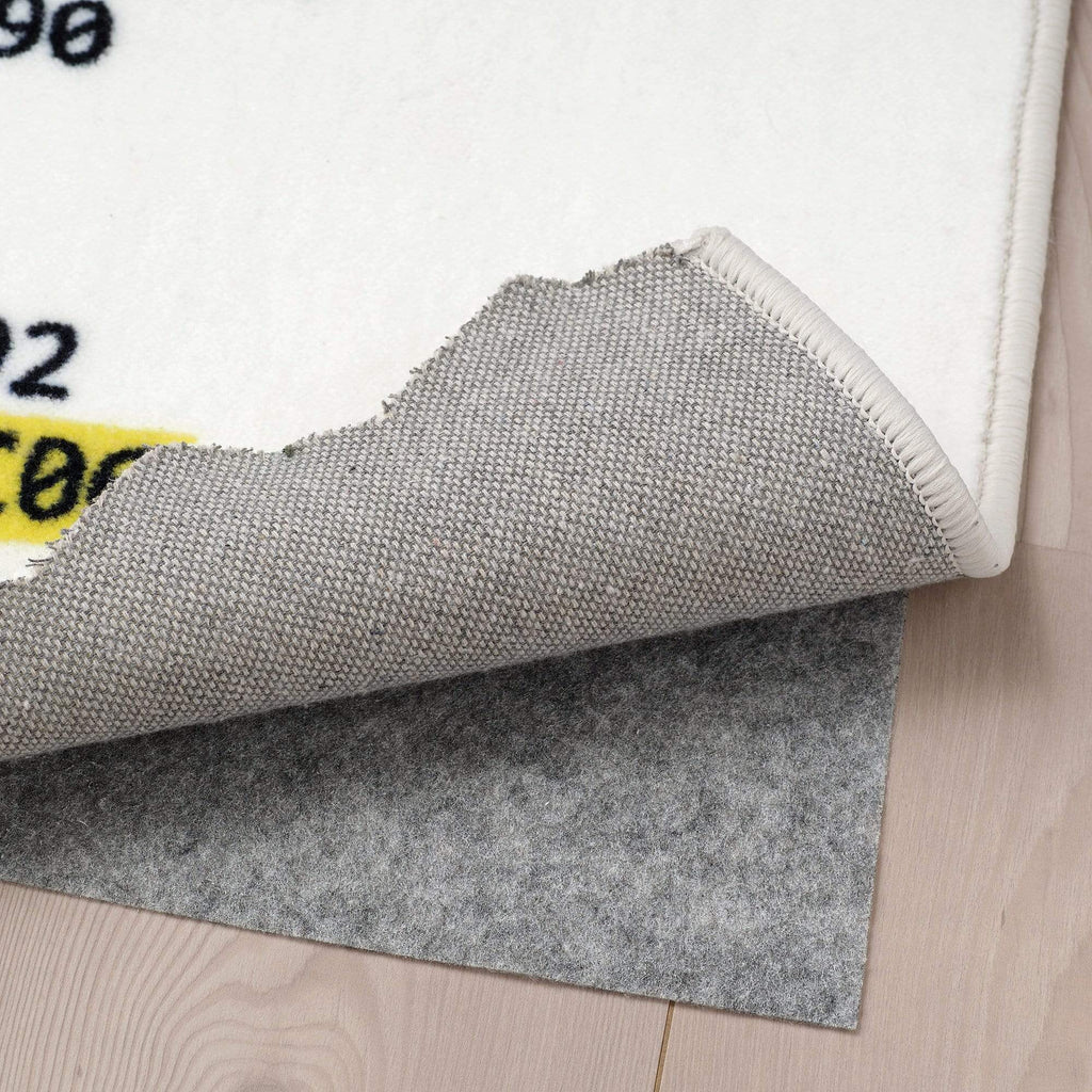 Virgil Abloh x IKEA MARKERAD "RECIEPT" Rug White/Black - Kick Game