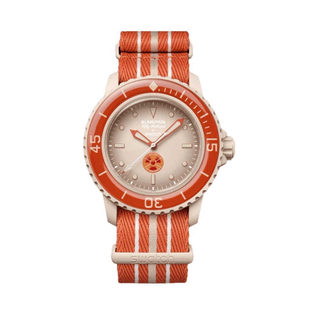 Swatch X Blancpain Bioceramic Scuba Fifty Fathmos Arctic Ocean - Kick Game