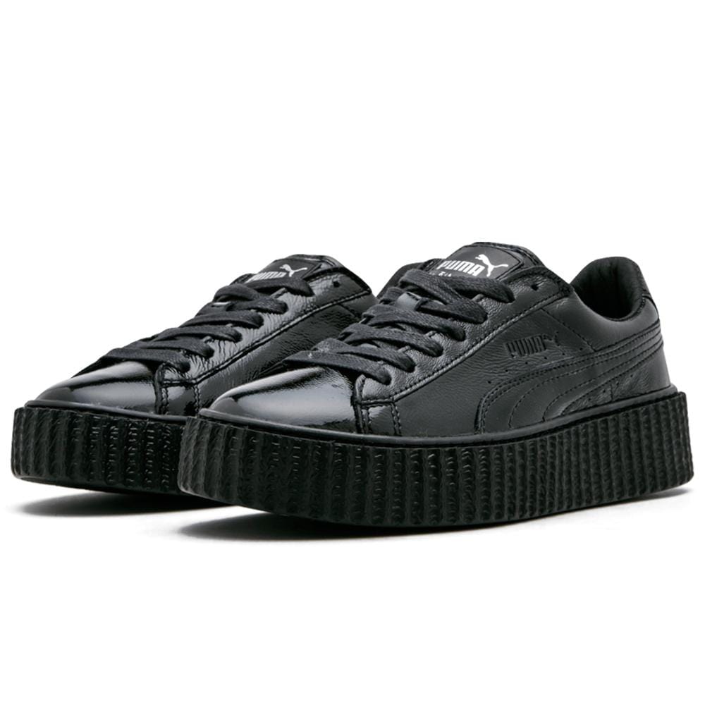 Fenty x Wmns Creeper 'Cracked Leather' Black - Kick Game