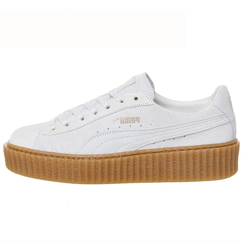 Fenty x Wmns Suede Creepers 'Star White' - Kick Game