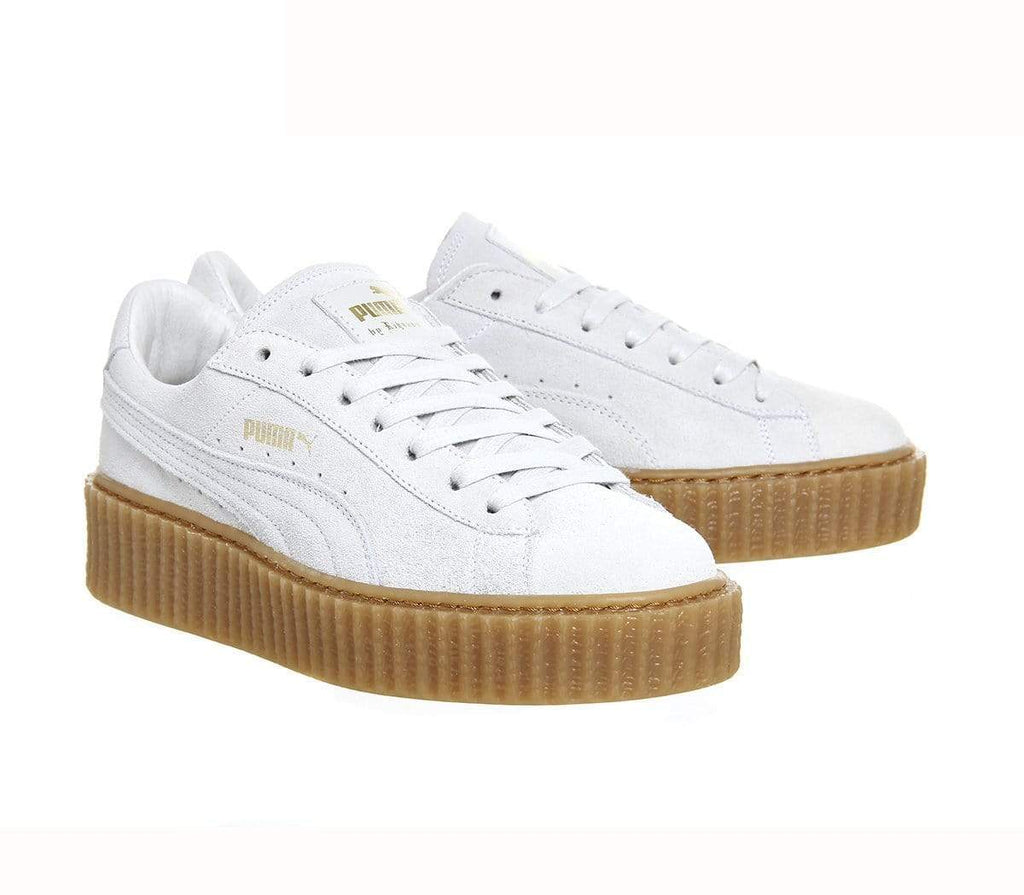 Fenty x Wmns Suede Creepers 'Star White' - Kick Game