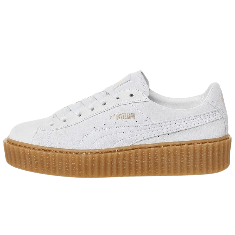 Fenty x Wmns Suede Creepers 'Star White' - Kick Game