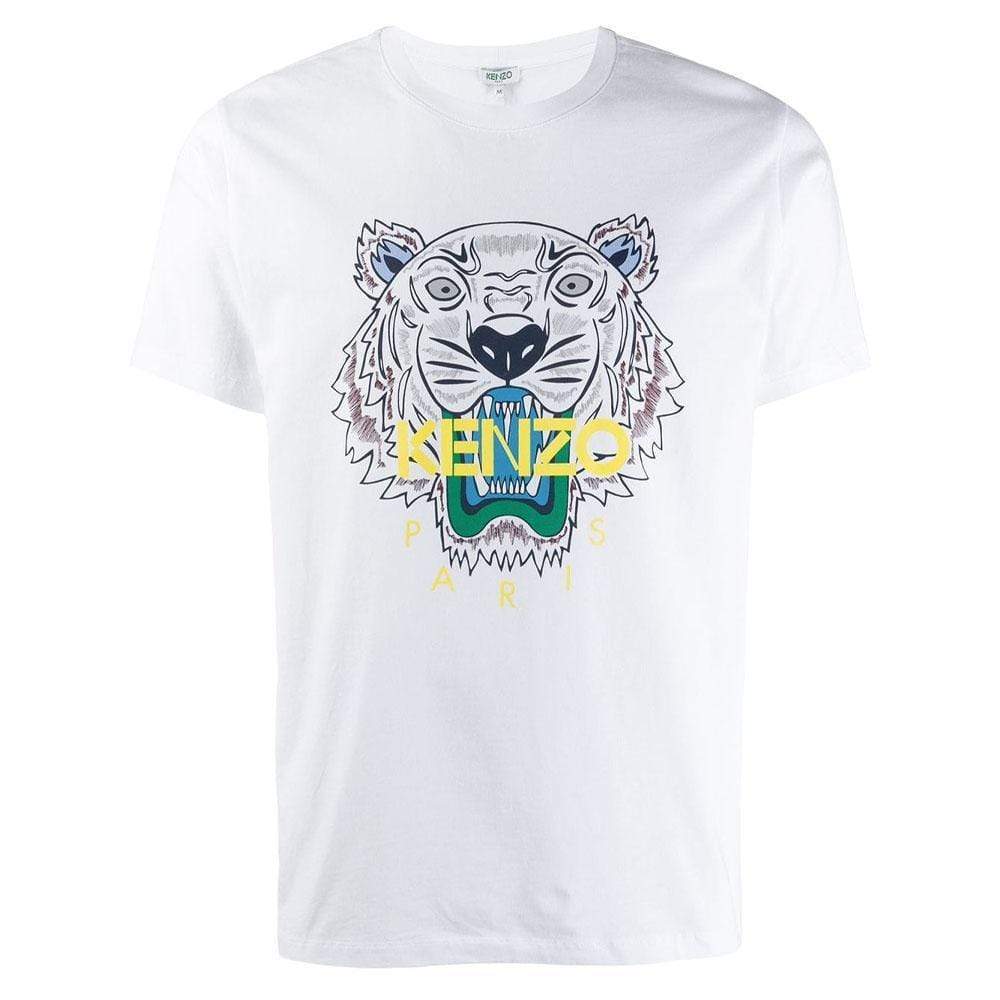 Kenzo Tiger T-Shirt 'White' - Kick Game