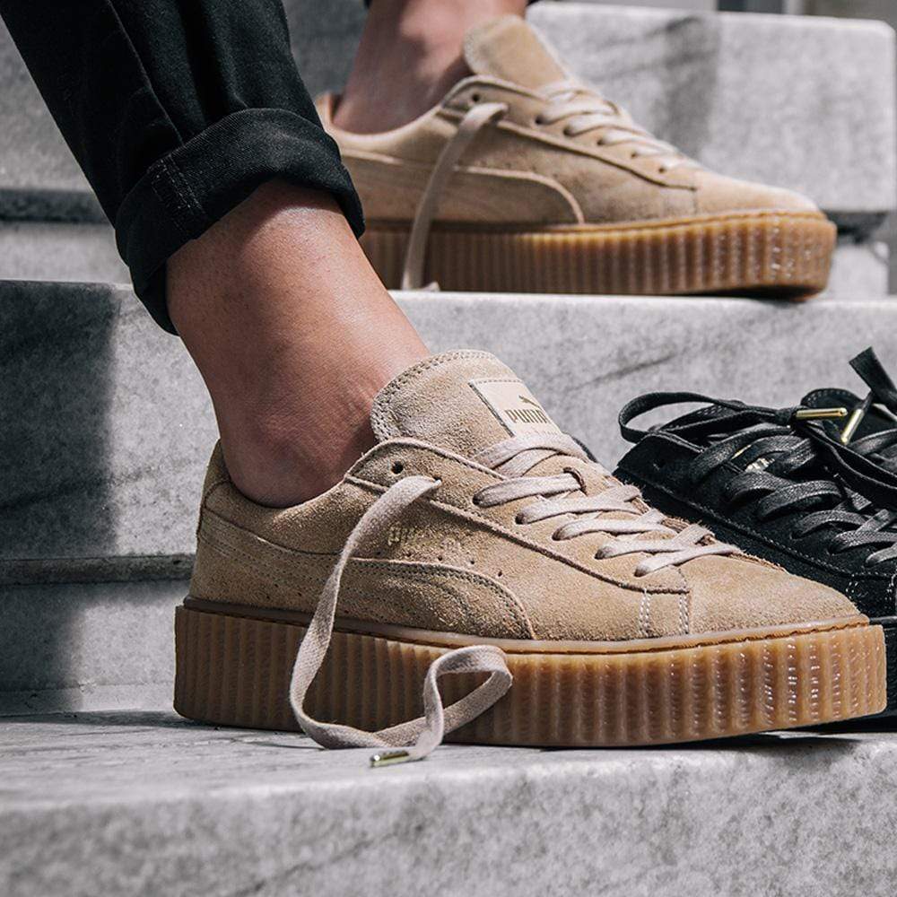 Fenty x Wmns Suede Creeper 'Oatmeal' - Kick Game