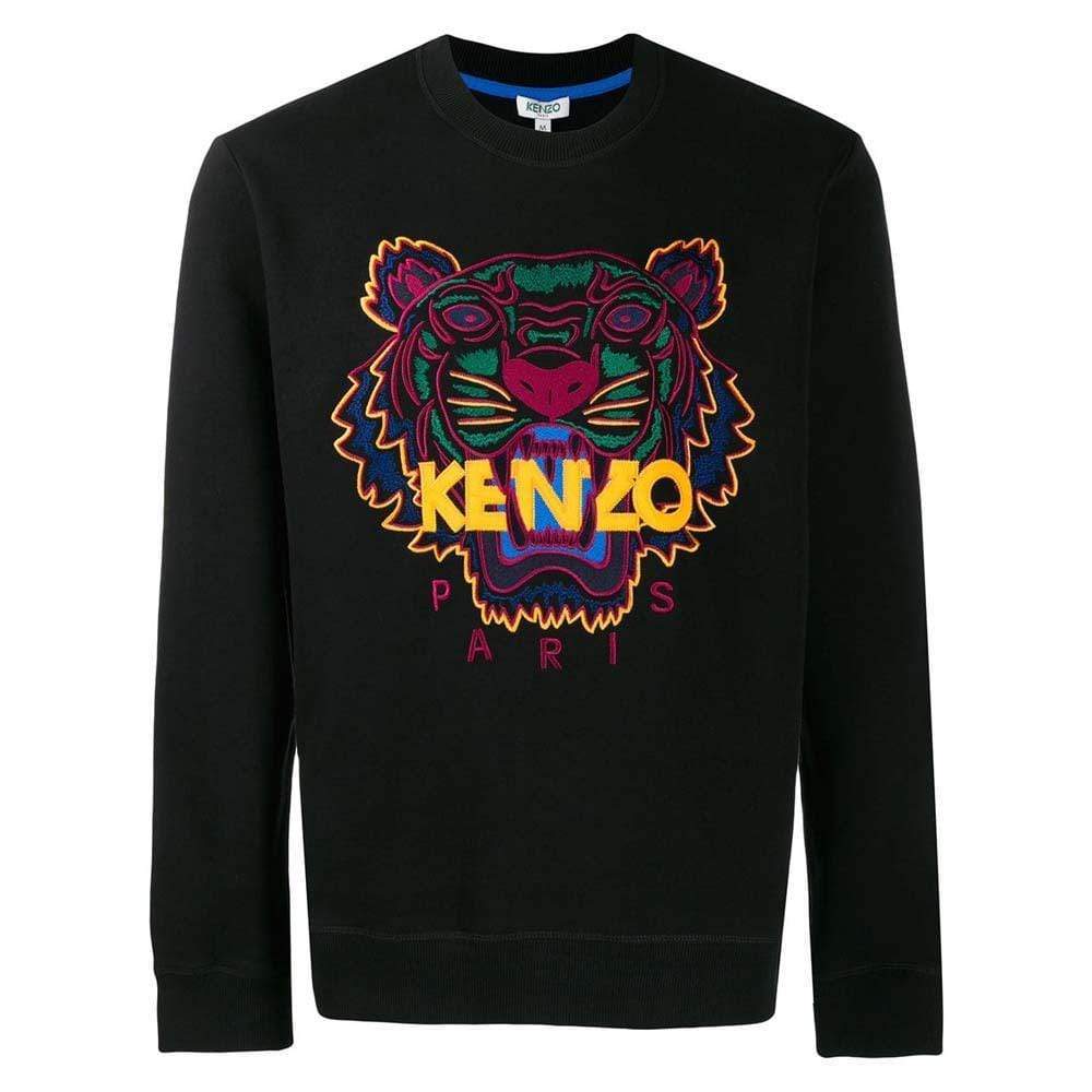 Kenzo Embroidered Tiger Sweatshirt "Black" - Kick Game