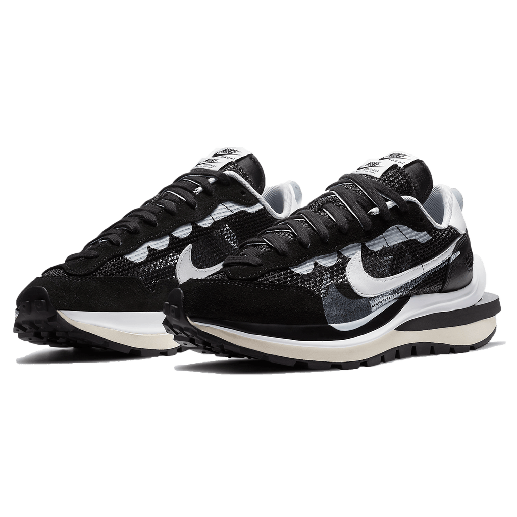 sacai x Nike VaporWaffle 'Black White' - Kick Game