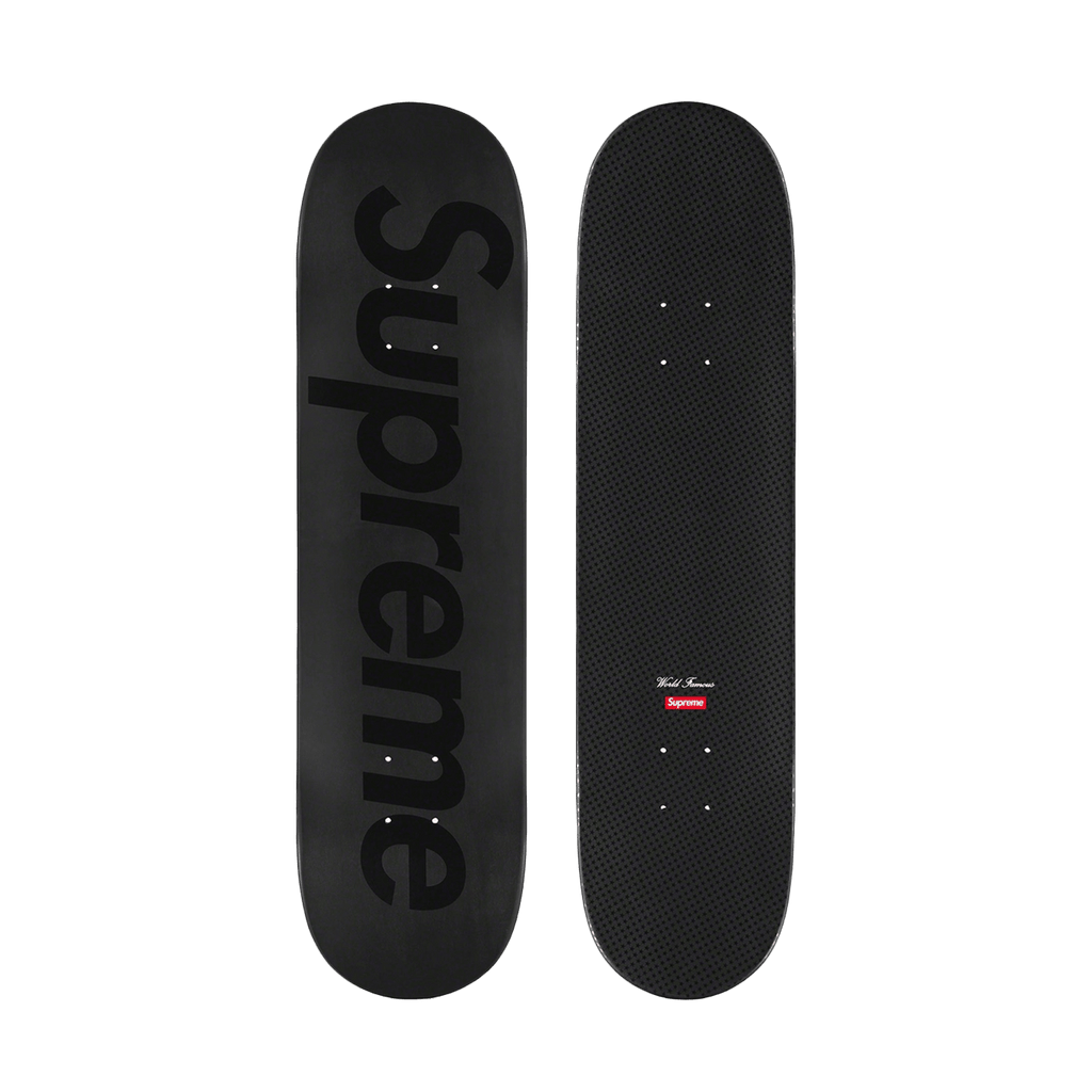 Supreme Tonal Box Logo Skateboard 'Black' - Kick Game