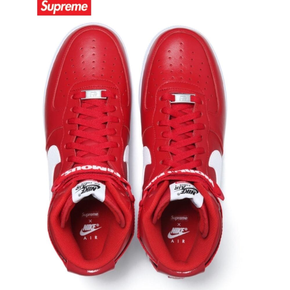 Nike Air Force 1 High Supreme SP Red - Kick Game