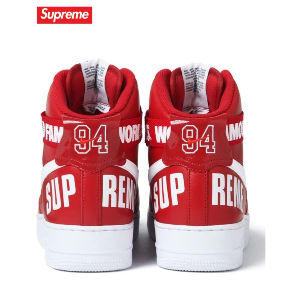 Nike Air Force 1 High Supreme SP Red - Kick Game
