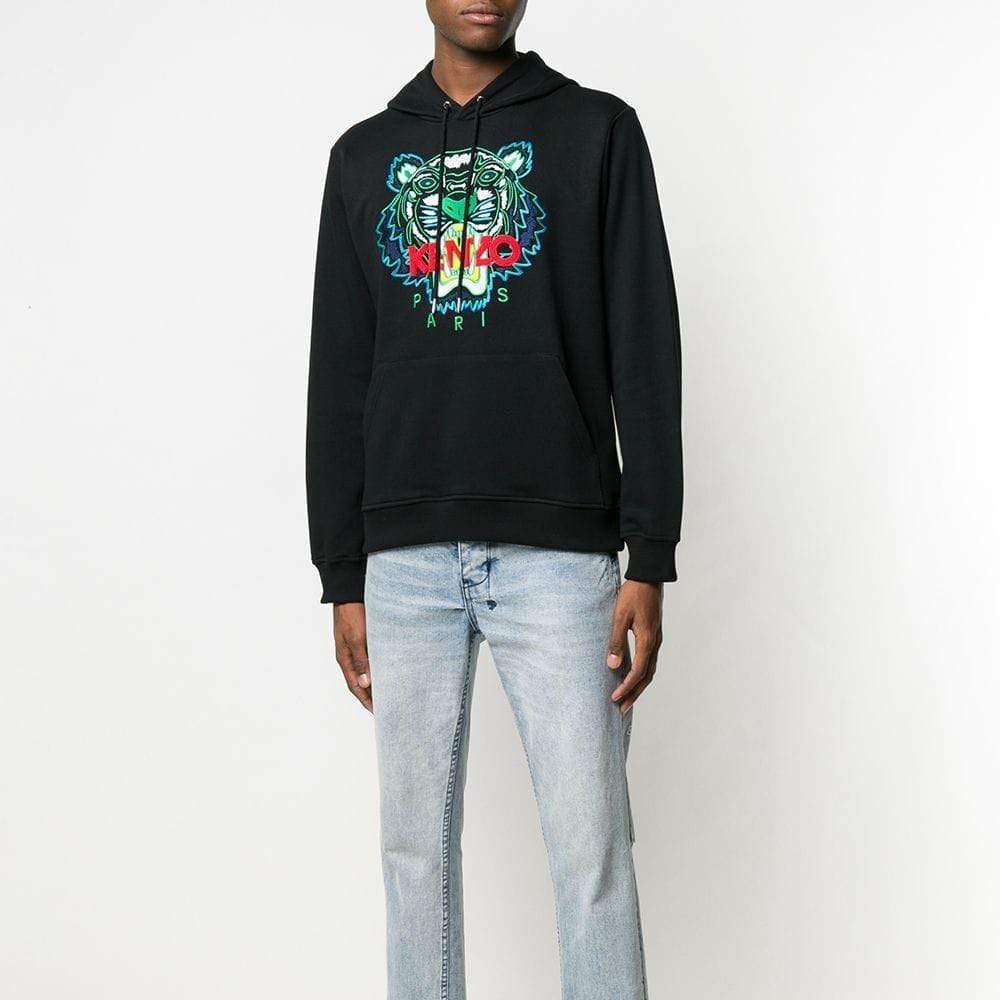 Kenzo Tiger Print Sweater Black - Kick Game
