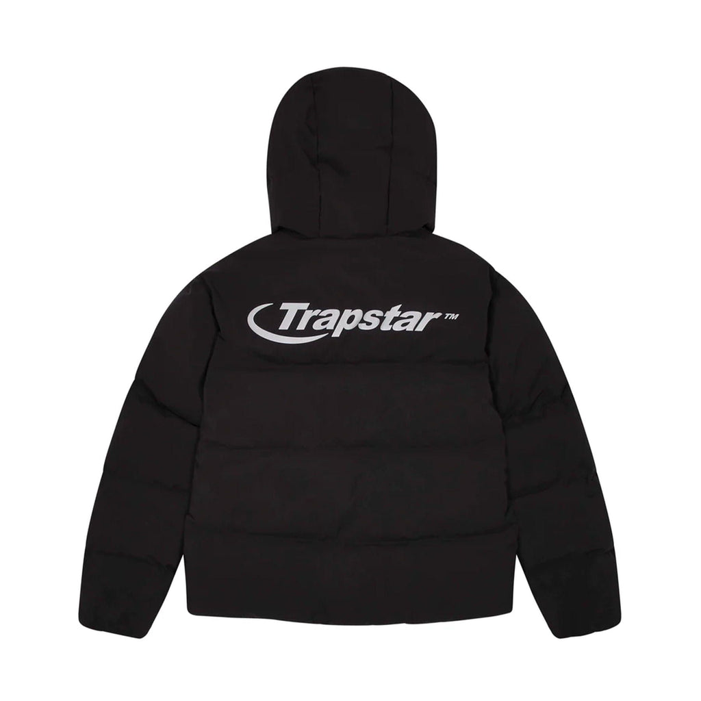 Trapstar Hyperdrive Technical Puffer - Black/Reflective - Kick Game