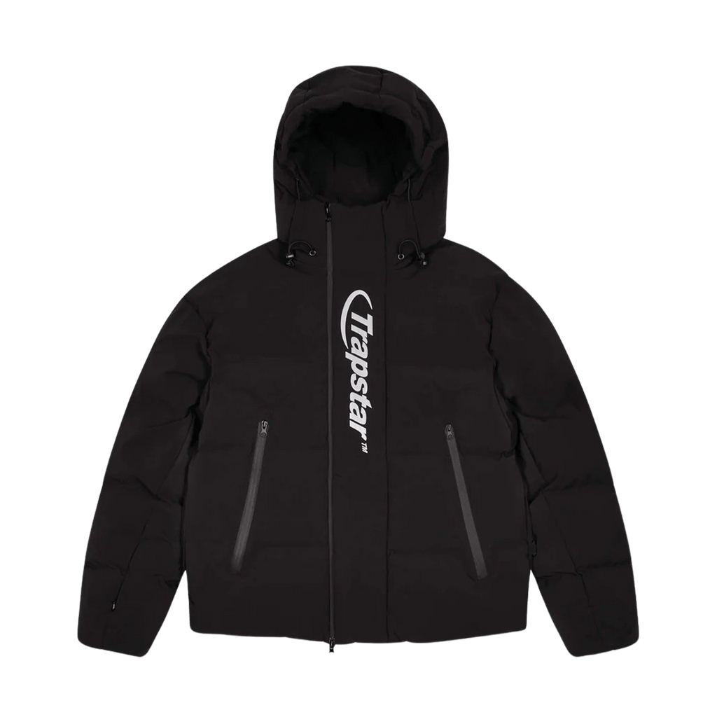 Trapstar Hyperdrive Technical Puffer - Black/Reflective - Kick Game