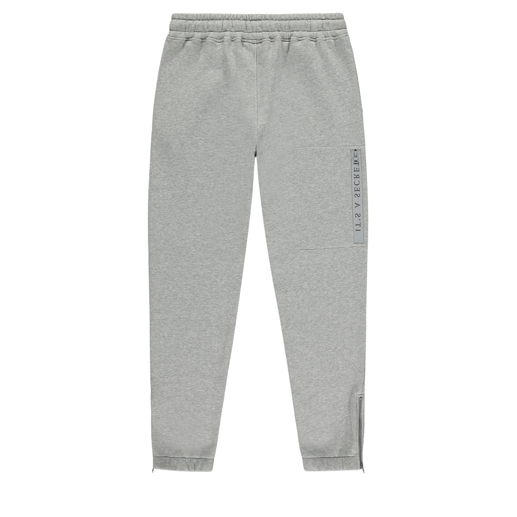 Trapstar Chenille Decoded Hooded Tracksuit - Grey Revolution Edition - Kick Game