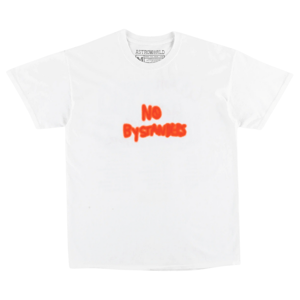 Travis Scott No Bystanders Tee 'White' - Kick Game