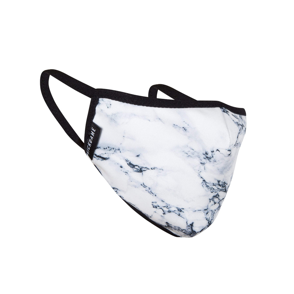 Kick Game Marble Print Face Mask - Kick Game