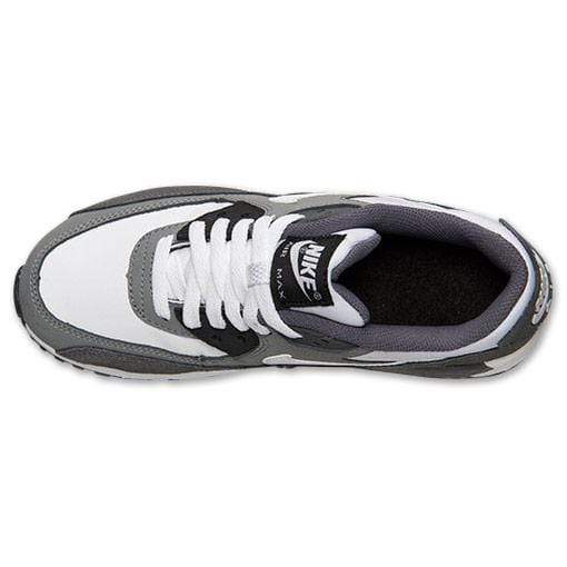 Nike Air Max 90 White-Cool Grey-Dark Grey - Kick Game